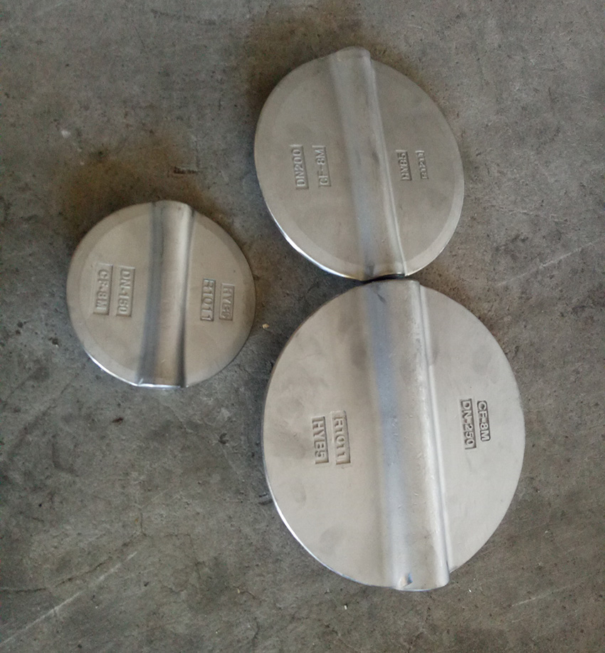 Lost-wax-casting-valve-plate